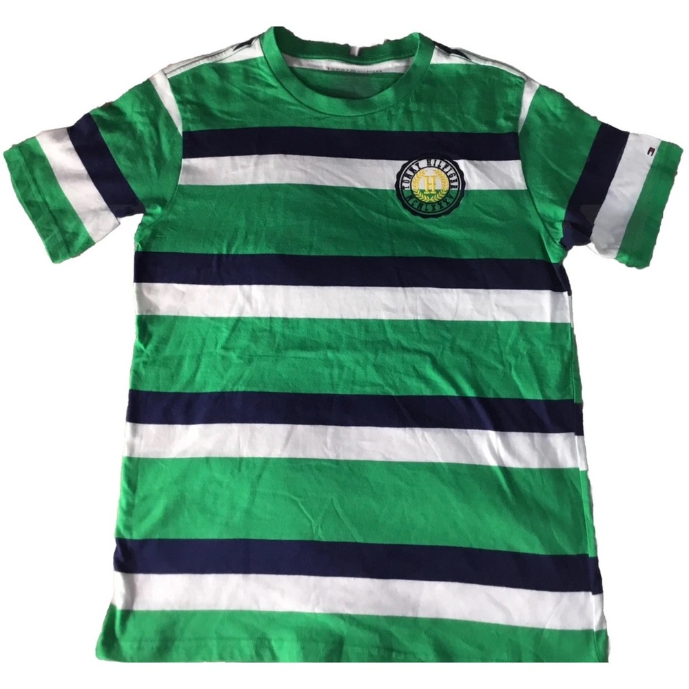 TOMMY HILFIGER Boys size L 14/16 T SHIRT NEW
New with partial tag
Cross Posted